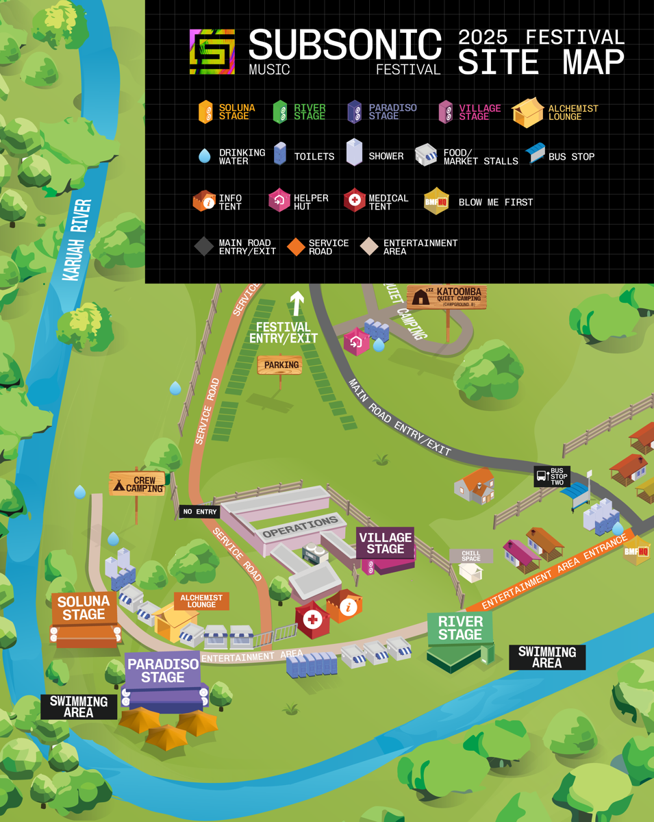 Site map (zoomed)